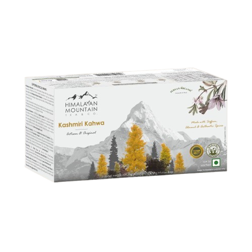 Himalayan Mountain Kashmiri Kahwa Tea Bag 16+16n